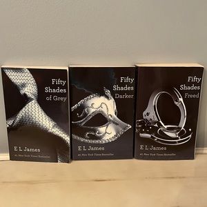 Fifty Shades of Grey Trilogy. EL James.   All three books.